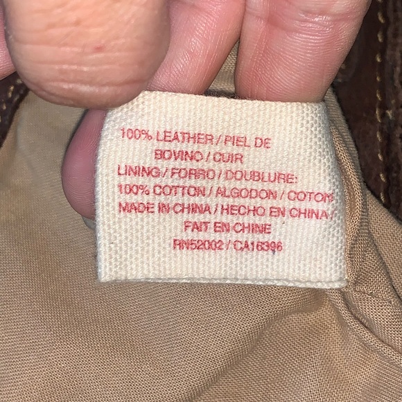 Lucky Brand •Vintage Inspired Brown Leather Bag - Picture 6 of 9